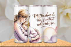 Positive Affirmations 20oz Tumbler wrap Inspirational Quotes Product Image 1