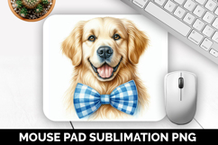 Dog Mouse Pad, Cute Animal Mouse Pad PNG, Animal Lover Gift Product Image 1