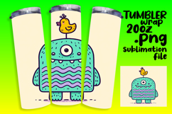 SOPHISTICATED 20oz Tumbler PNG , Monster Product Image 1