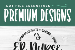 ER nurse svg, an emergency room nurse svg file for crafters Product Image 5