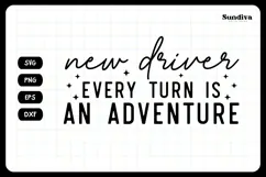 Funny Car Sticker Saying | Vehicle Decal - New Driver Product Image 3