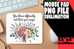 Playful Desk Pad Design Sublimation, Girl Quote Product Image 1