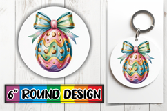 Joyful Round Designs for Holidays, Easter Egg Product Image 1