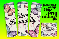 EYE-CATCHING 20oz Tumbler Template , Girl Quote Product Image 1