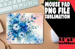 LUMINOUS DESK PAD ARTISTIC TOUCH, Watercolor Patter Product Image 1