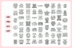 60 Funny Office Sayings SVG Bundle Product Image 3