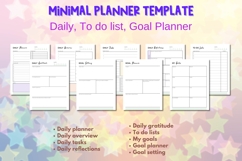 2027-2028 Minimal Planner Canva Template Product Image 6