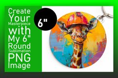 Spring Giraffe Designs Sublimation Product Image 1