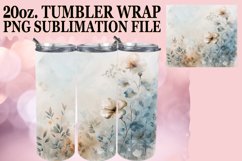 Vibrant Floral Delight Tumbler, Springtime Magic Product Image 1