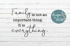 Family is everything SVG, DXF, PNG Product Image 4