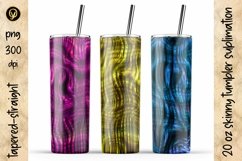 20 Oz Abstract Skinny Tumbler Bundle 11.6 Packs In One Product Image 7