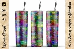 20 Oz Abstract Skinny Tumbler Bundle 12.6 Packs In One Product Image 6