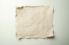 Vintage Paper Sheet on White Background Product Image 1