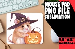 Halloween Critter Mouse Pad Sublimation PNG Product Image 1