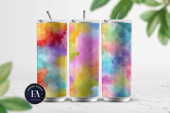 Watercolor Wash Digital Paper | Seamless Rainbow Texture Product Image 2