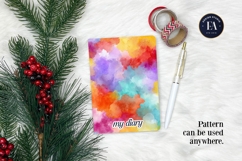 Watercolor Wash Digital Paper | Seamless Rainbow Texture Product Image 4