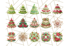 Christmas Clipart, Crafter’s Christmas Paper and Fabric Art Product Image 9