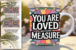 EXQUISITE 11oz Mug Wrap PNG Template , Religious Product Image 1