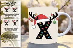 Trendy 15oz Mug Wrap Png Design , Christmas Product Image 1