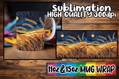 Breathtaking Landscape Tumbler Wrap for 20oz Sublimation Product Image 1