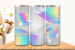 Festive Happy New Year Tumbler Wrap 2026: 20oz Skinny Tumble Product Image 1