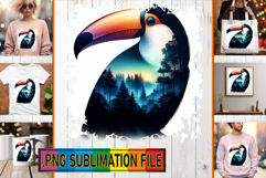 Fun Tote Bag Gift Ideas PNG, Animals Art Product Image 1