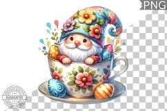 Easter Gnome Sublimation - Clipart PNG Design Product Image 1