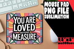 Bright Desk Pad Sublimation Ideas, Religious Product Image 1