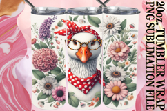 Radiant Smiles 20oz tumbler wrap, Cute Animals Product Image 1