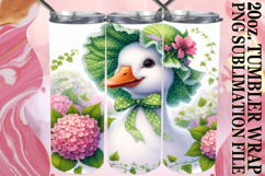 Sublimation Wonders 20oz tumbler wrap, Goose Product Image 1
