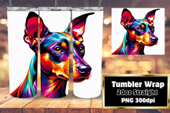 FASHIONABLE 20oz Tumbler PNG Design , Dog Product Image 1