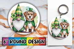 Radiant Circle Ornaments Design PNG, St Patricks Product Image 1