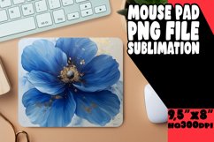Springtime Bloom: 3D Mouse Pad Designs Design PNG Product Image 1