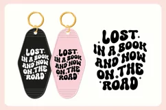 Book Lover Motel Keychain SVG Vol. 2 | Lost In A Book Product Image 3
