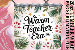 HAPPY VIBES 20oz TUMBLER WRAP, Teacher Product Image 1