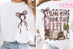 Tired Moms Book Club PNG Digital Download, Funny Coffee Chao Product Image 3