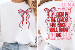 Jesus PNG, Even In The Chaos His Grace Finds Me Png Product Image 3