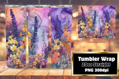 Bold Color Pattern Sublimation Tumbler Product Image 1