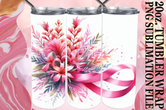Joyful escapes 20oz tumbler wrap, Flowers Product Image 1