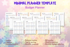 2027-2028 Minimal Planner Canva Template Product Image 7