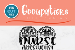 Nurse Anesthetist svg with Heart - CRNA nurse anesthetist Product Image 6