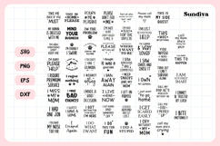 60 Funny Pet Tag Sayings SVG Bundle Product Image 3