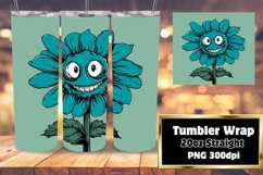 Summer Bloom Sensation: Smiling Flowers Sublimation Product Image 1