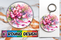 Bright Round Designs for Kids PNG, Flowers Product Image 1