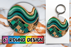 Enchanted Circle Keychain Magic, Pattern Product Image 1