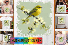 Whimsical TOTE BAG Art Ideas, Birds Product Image 1