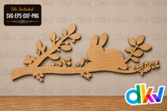 Baby Room Bunny SVG Laser Cut File Product Image 1