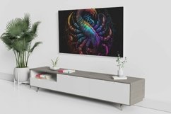 Samsung Frame Tv Art, Zodiac Sign Scorpio Set of 4 Product Image 9