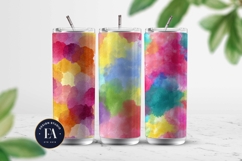 Watercolor Wash Digital Paper | Seamless Rainbow Texture Product Image 2