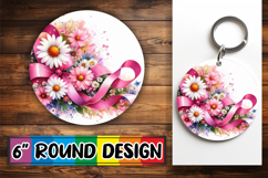 Enchanted Circle Keychain Magic, Flowers Product Image 1